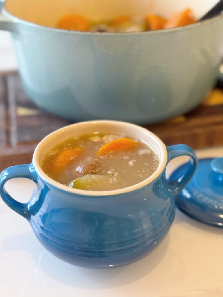 合掌瓜栗子豬骨湯
