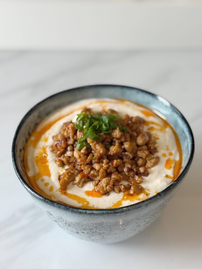 忌廉麻婆豆腐拌麵